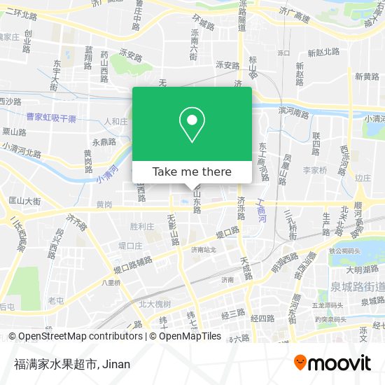 福满家水果超市 map