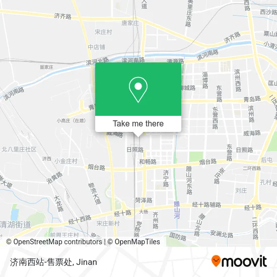济南西站-售票处 map