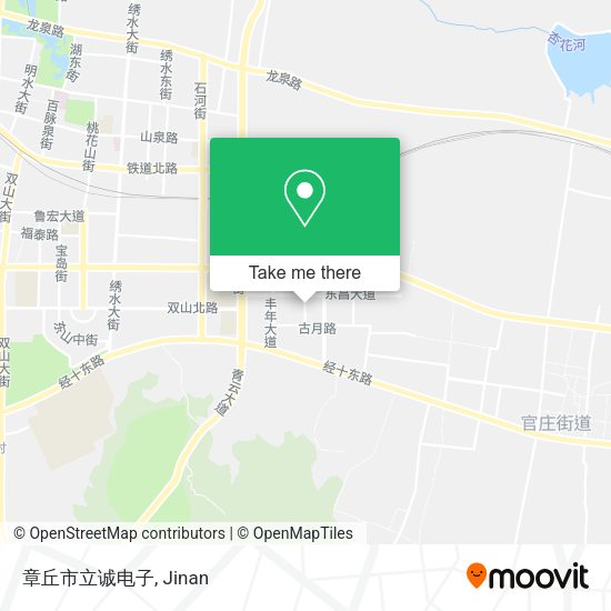 章丘市立诚电子 map