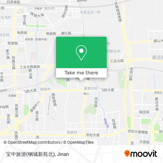 宝中旅游(钢城新苑北) map