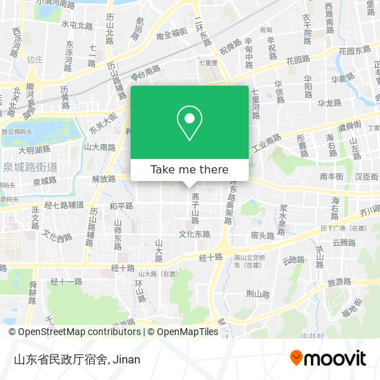 山东省民政厅宿舍 map