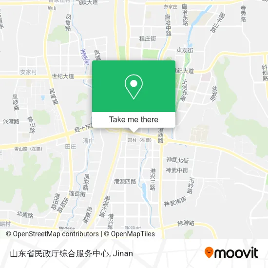 山东省民政厅综合服务中心 map