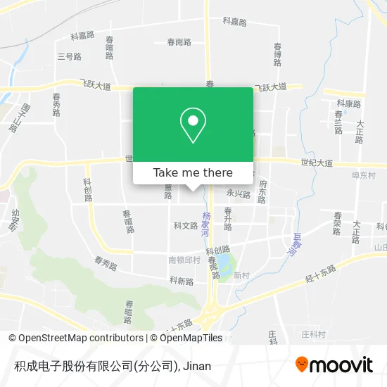 积成电子股份有限公司(分公司) map