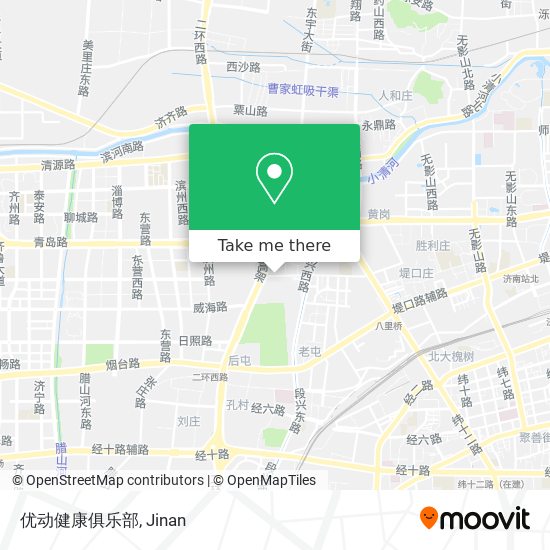 优动健康俱乐部 map