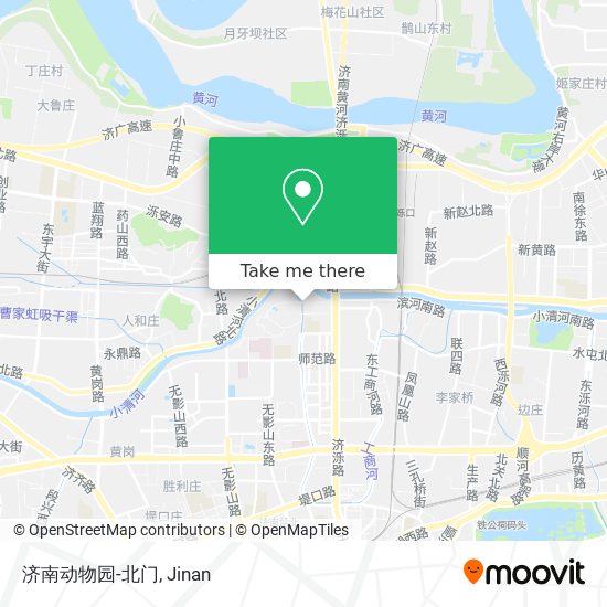 济南动物园-北门 map