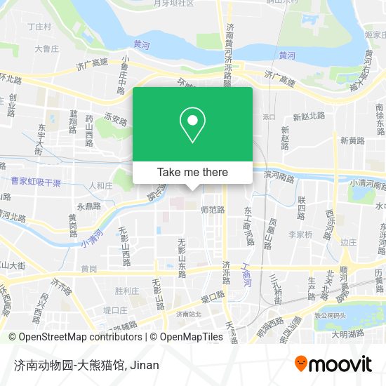 济南动物园-大熊猫馆 map