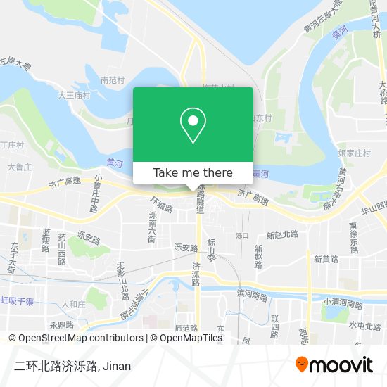 二环北路济泺路 map