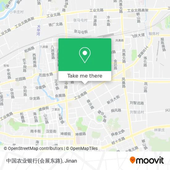 中国农业银行(会展东路) map