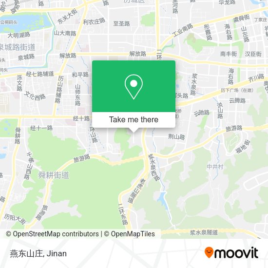 燕东山庄 map