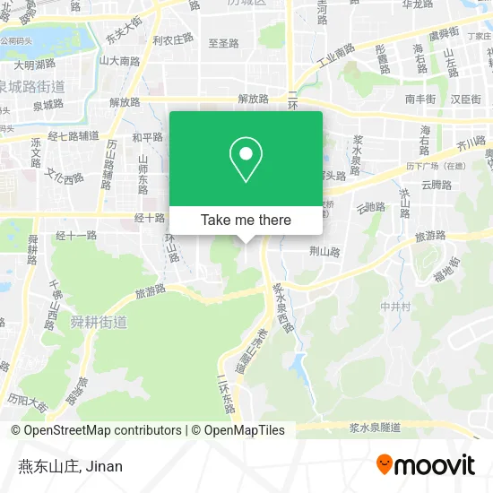 燕东山庄 map