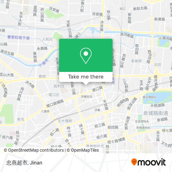 忠燕超市 map