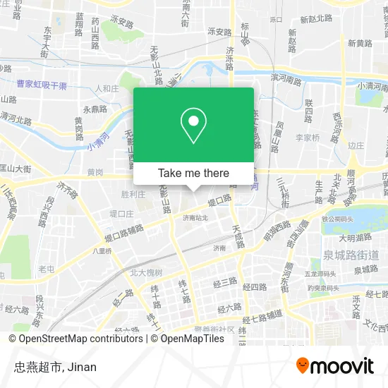 忠燕超市 map
