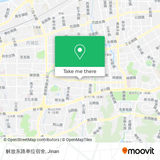 解放东路单位宿舍 map