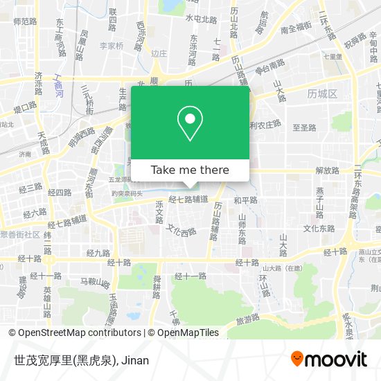世茂宽厚里(黑虎泉) map