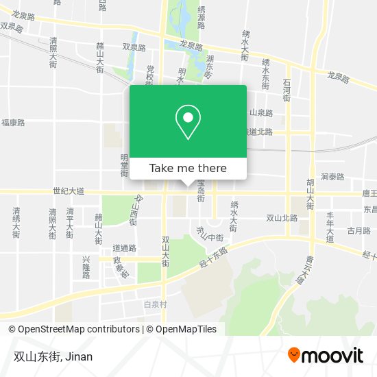 双山东街 map