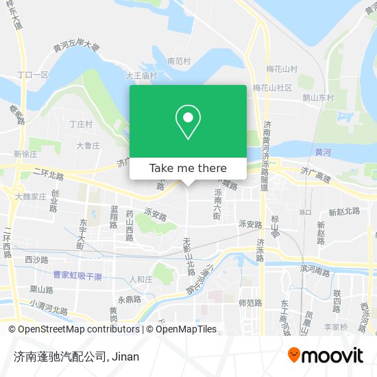 济南蓬驰汽配公司 map