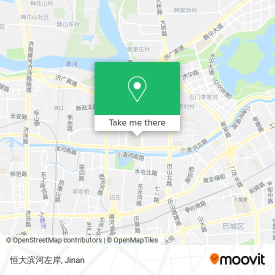 恒大滨河左岸 map