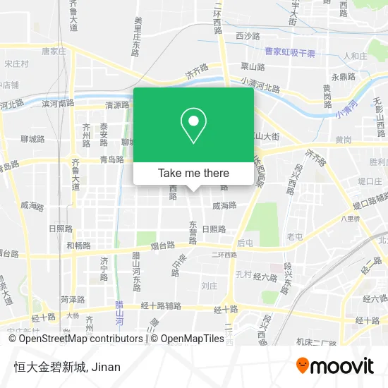 恒大金碧新城 map