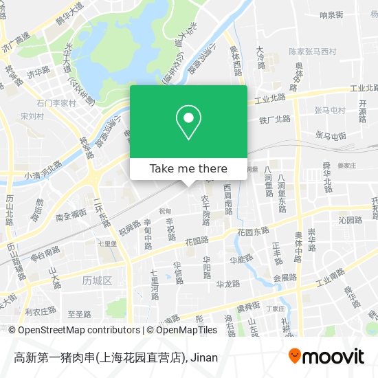 高新第一猪肉串(上海花园直营店) map