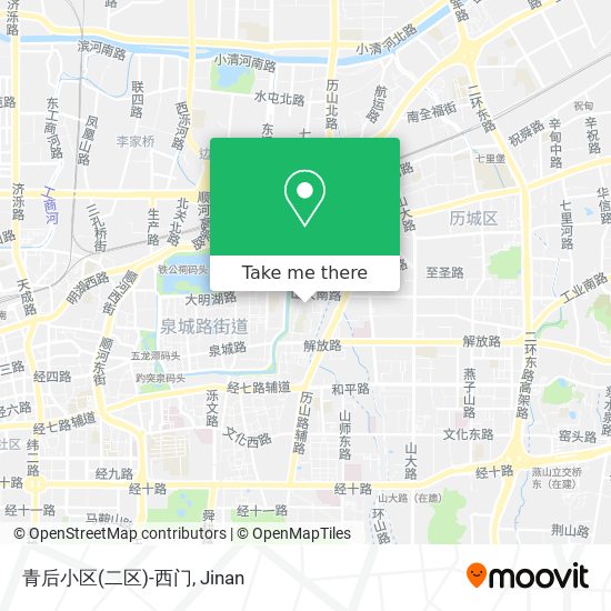 青后小区(二区)-西门 map