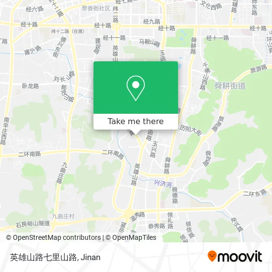 英雄山路七里山路 map