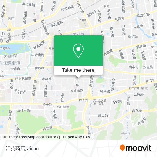汇英药店 map