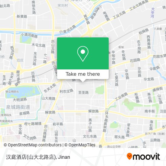 汉庭酒店(山大北路店) map