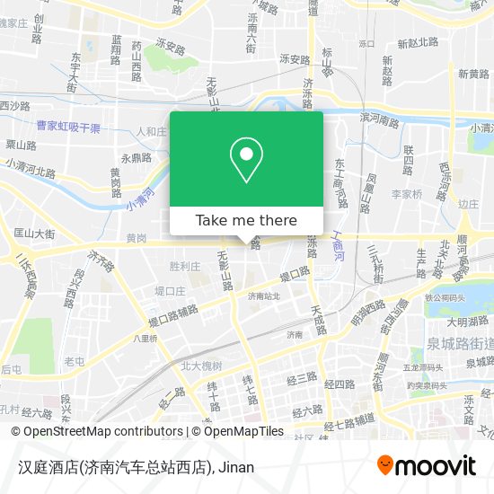 汉庭酒店(济南汽车总站西店) map