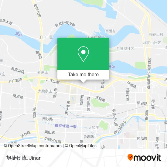 旭捷物流 map