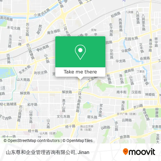 山东尊和企业管理咨询有限公司 map