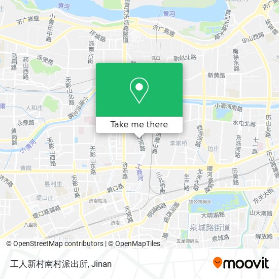 工人新村南村派出所 map