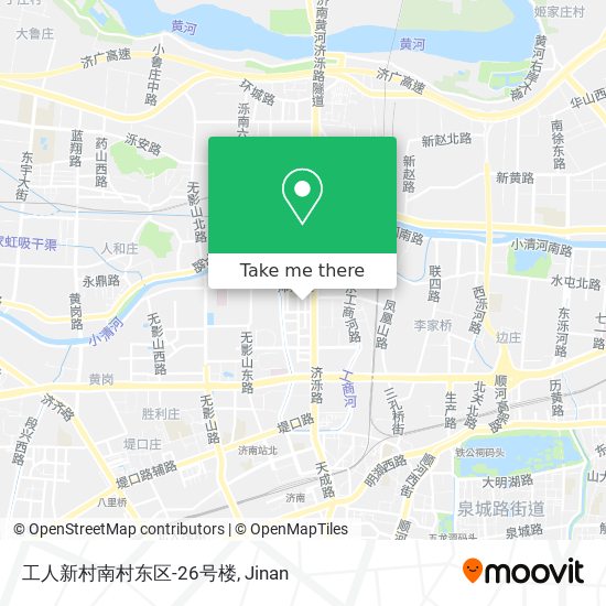 工人新村南村东区-26号楼 map