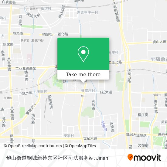 鲍山街道钢城新苑东区社区司法服务站 map