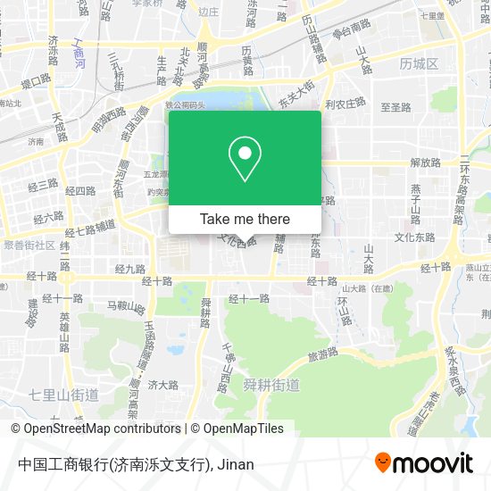 中国工商银行(济南泺文支行) map