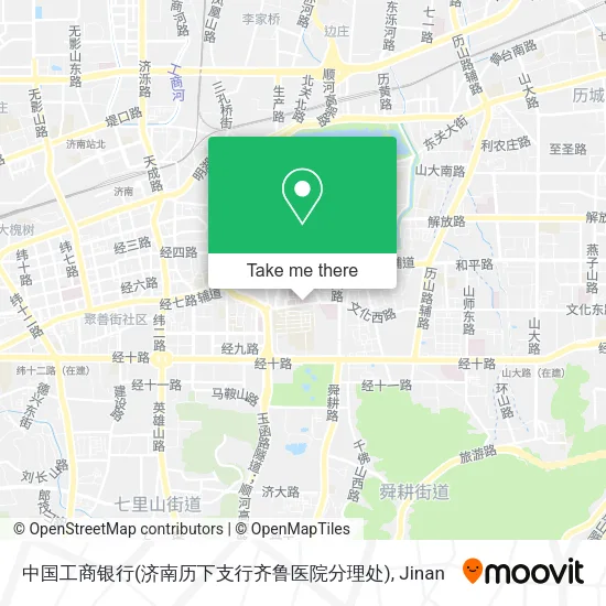 中国工商银行(济南历下支行齐鲁医院分理处) map