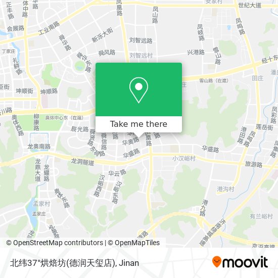 北纬37°烘焙坊(德润天玺店) map