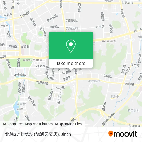 北纬37°烘焙坊(德润天玺店) map