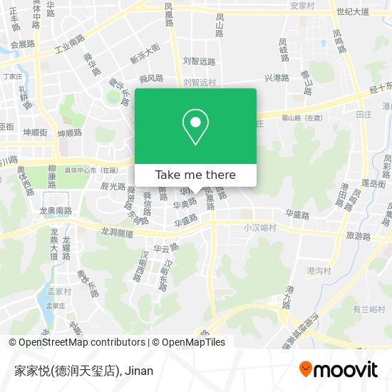 家家悦(德润天玺店) map