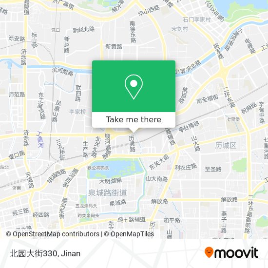 北园大街330 map