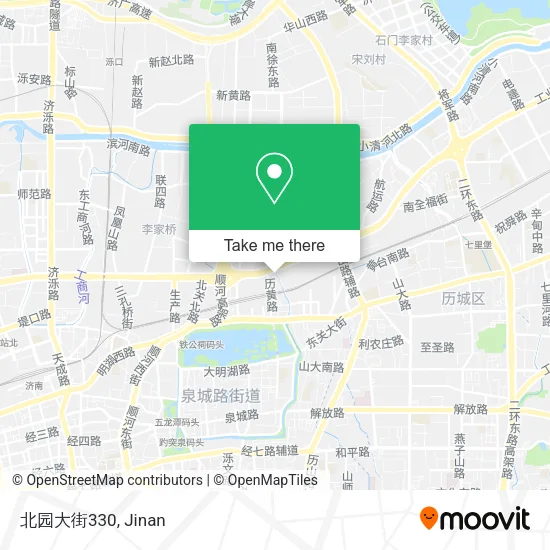 北园大街330 map