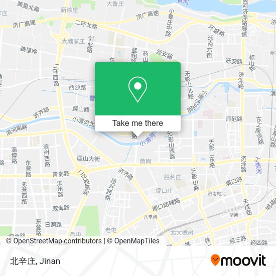 北辛庄 map