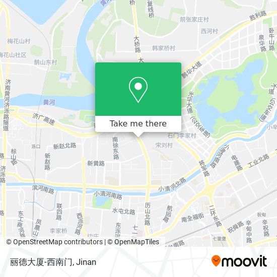 丽德大厦-西南门 map