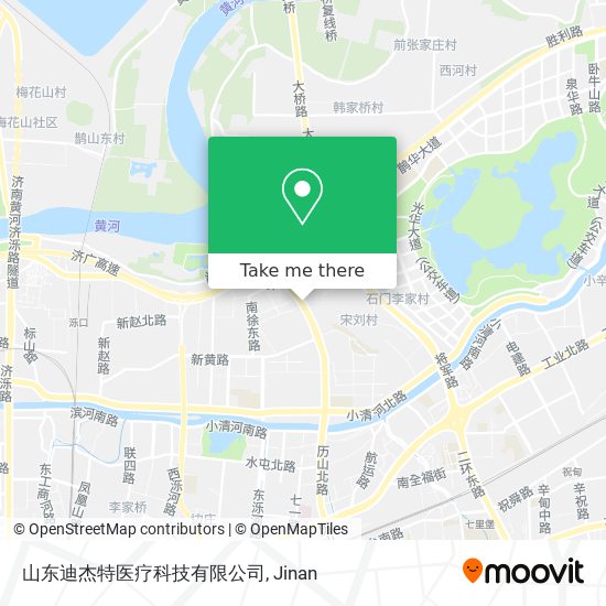 山东迪杰特医疗科技有限公司 map