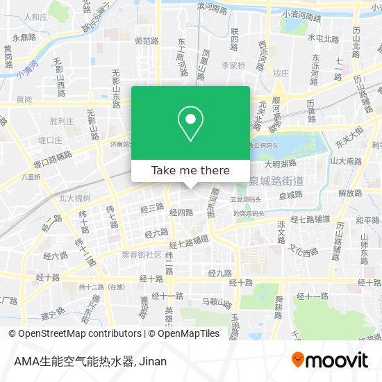 AMA生能空气能热水器 map