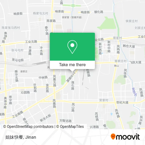 姐妹快餐 map
