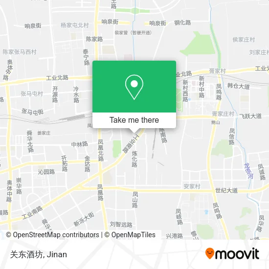 关东酒坊 map