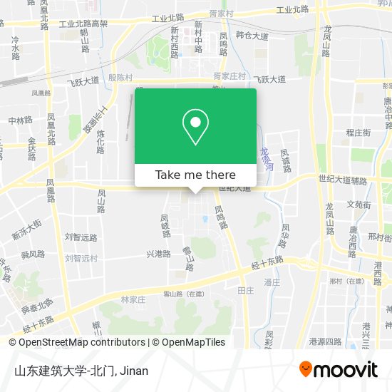 山东建筑大学-北门 map