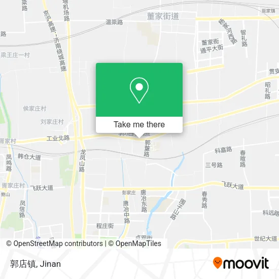 郭店镇 map