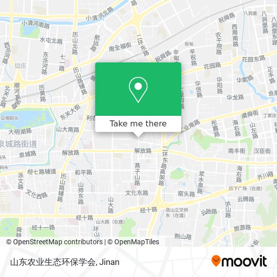 山东农业生态环保学会 map