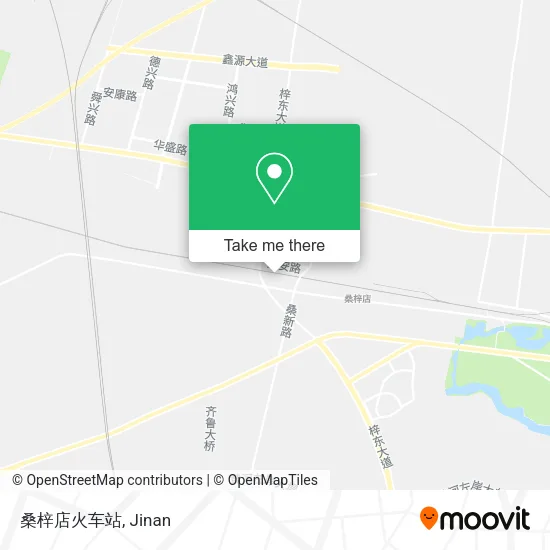 桑梓店火车站 map